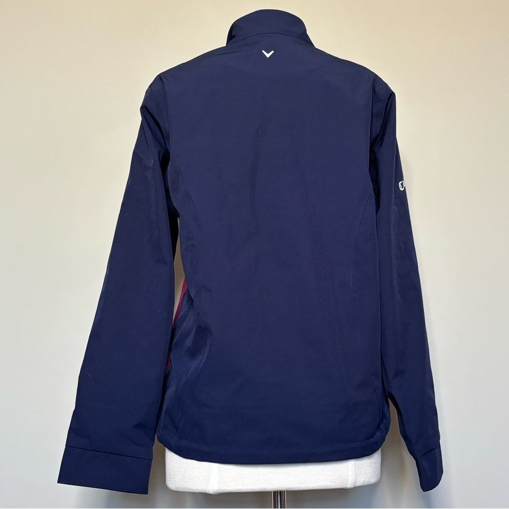 Callaway Liberty 3.0 WeatherSeries Waterproof Jacket in Magenta and Navy, Medium - Picture 8 of 12